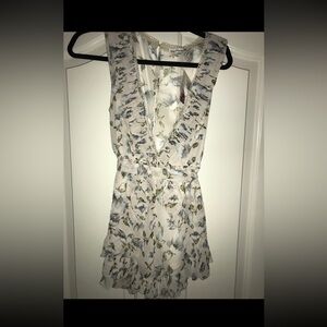 Floral romper NWT